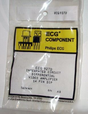 New ECG927D NTE927D differential video amp 