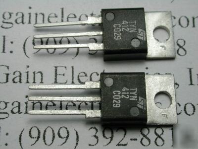 New st TYN412 / TXN412 scr 400V 12A to-220AB your pick