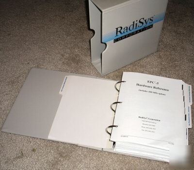 Radisys epc-5 hardware reference manual 1994