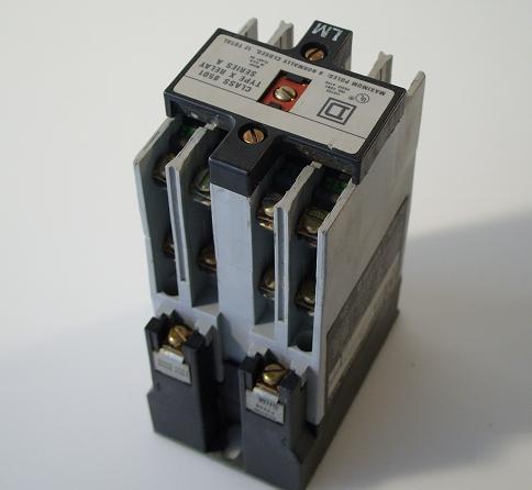 Square d industrial control relay X0-80 form.lm ser.a