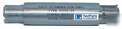 05-01542 general radio GR874 1000-P1 termination 50-ohm