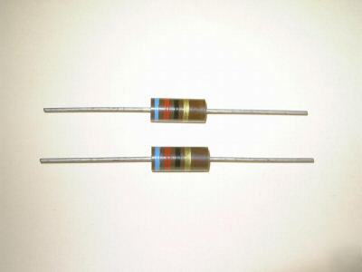 33 ohm 2 watt carbon resistors non-inductive 2W