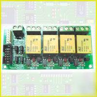 Expansion board 4 relay output ttl spdt microcontroller