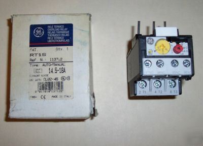Ge contactor # CL02A310TJ with RTS1 overload unit.