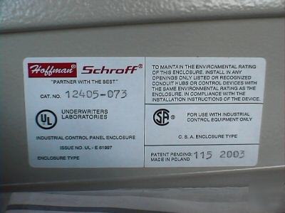 Schroff, installation case - inline 124505-073