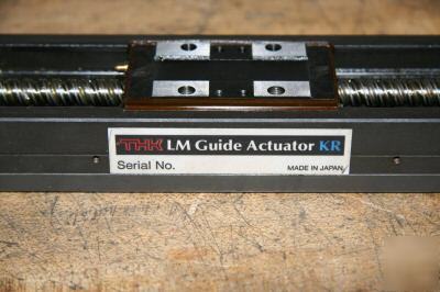 Thk KR33 ball screw linear actuator lm guide rail kr