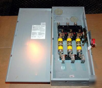 General electric heavy duty safety switch 200AMP