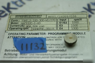 Indramat MOD1/1X059-036 programming module