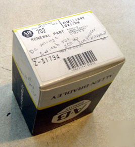 New allen bradley z-31794 auxillary switch in box