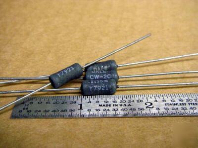 0.1 ohms 5% @ 2W ww dale power resistor s (25 pcs)