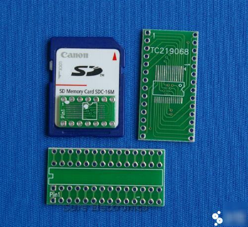 8~28 pin tssop to dip pcb adapter / convertor