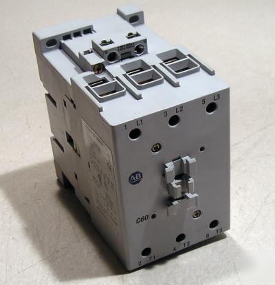 Allen bradley 100S-C60D safety contactor 120V coil 40HP