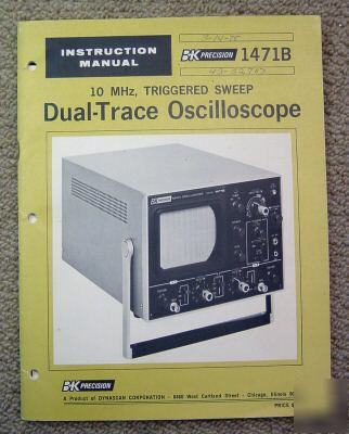Model 1500 Oscilloscope Manual Pdf
