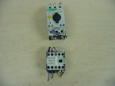 Klockner moeller pkzmo-6.3 & dil em circuit breaker, =