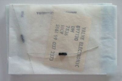 10 items OA91 germanium diodes black case