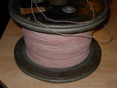 Antique cloth covered wire 18 awg / ft