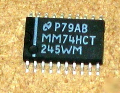 MM74HCT245WM 74HCT245 74 series logic transceiver