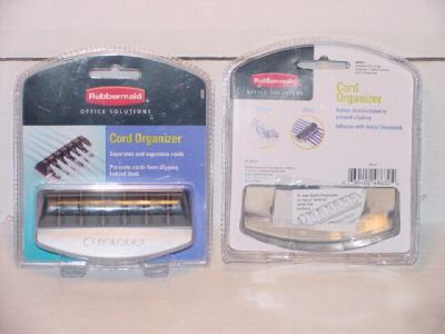 New rubbermaid rolodex 6-cable organizer & unopened