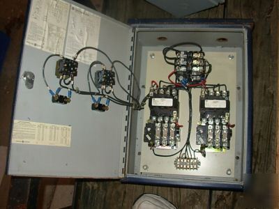  shipco motor starter panel - used