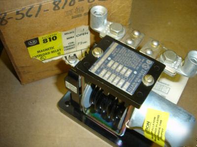 Allen bradley # 810-A14A magnetic overload relay