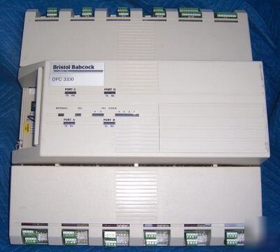 Bristol babcock dpc 3330 process controller +12 modules