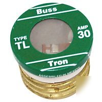 Bussmann division 30A time delay tl plug fuse tl-30
