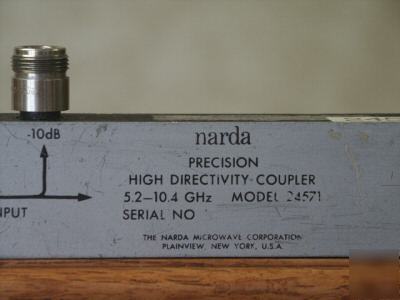 Narda/L3 24571COAXIAL precision high directivitycoupler
