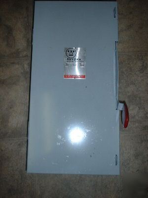 New westinghouse safety switch 100 amp 100A disconnect