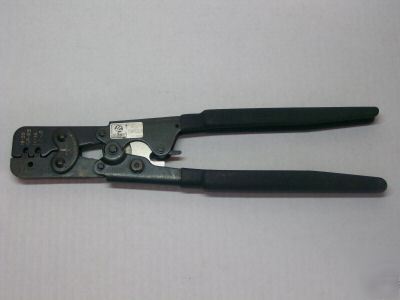 Packard electric ratchet style crimper with release