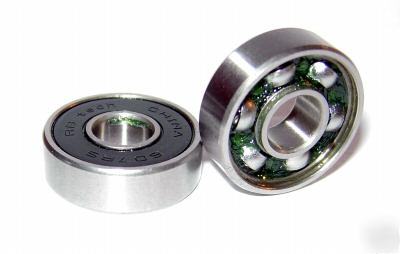 607-1RS bearings, 7 x 19 mm, sealed one side, 607RS