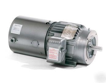 Baldor ac inverter drive motor IDNM3538 1/2HP 230/460V 