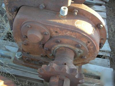 Browning shaft mounted gear reducer gearbox