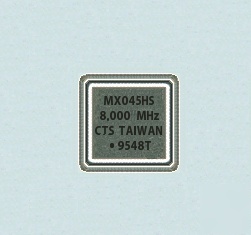 Lot 10 dip sized crystal oscillator modules 8.000 mhz