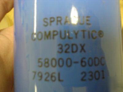 New 1PCS sprague 60V 58000UF computer grade capacitors 