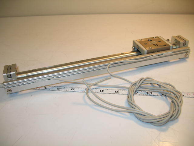 Smc pneumatic air linear table slide MXY12-250 w/switch