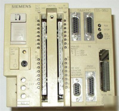Used siemens S5-95U 6ES5 095-8MC02 6ES5095-8MC02