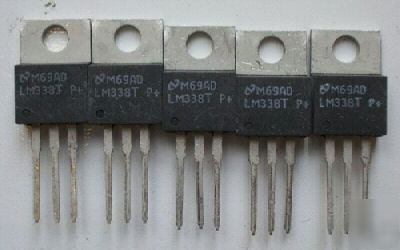 5 items LM338T 5 amp adjustable regulators