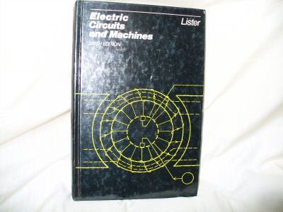 Electric circuits and machines 6TH edition