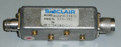 Sinclair transmitter low pass filter 215 - 350 mhz 100W