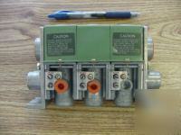 New asco F8318 / 8318 air valve block 3 units, =
