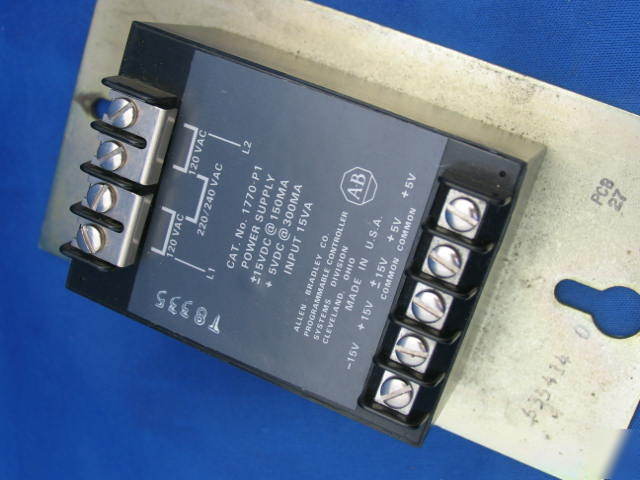 1770-P1 allen bradley plc power supply
