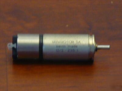 21 rpm faulhaber dc gearhead motor (set of 4)