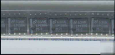 386 / LM386M-1 / LM386 / low voltage audio power amp