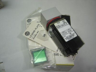 Allen bradley 800MS-CPB16GA20 ill. p b green (run) 