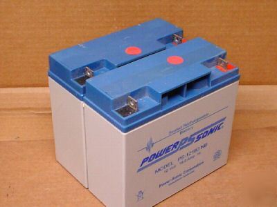 2 power sonic ps-12180 b sealed battery 12V 18AH
