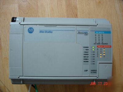 Ab micrologix 1500 1764-L24BWA & 1764-lsp, w/MM1/rtc