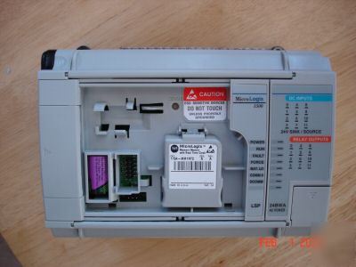 Ab micrologix 1500 1764-L24BWA & 1764-lsp, w/MM1/rtc