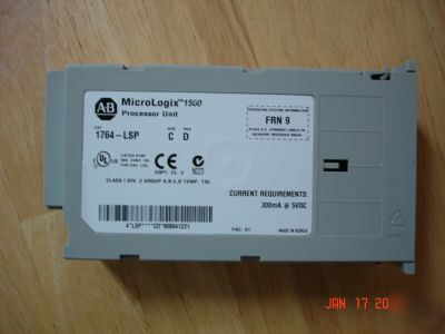 Ab micrologix 1500 1764-L24BWA & 1764-lsp, w/MM1/rtc