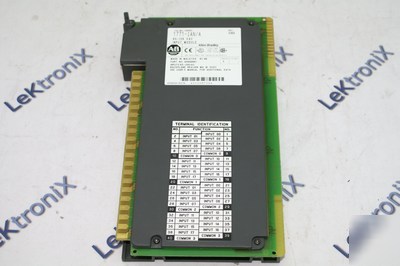 Allen bradley 1771-ian/a plc 5 85-138 vac input module