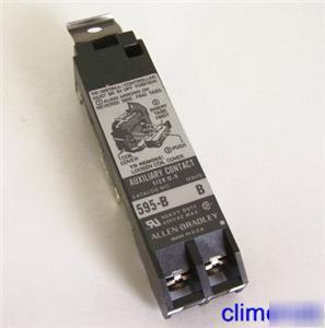 Allen bradley 595B auxiliary contact- 